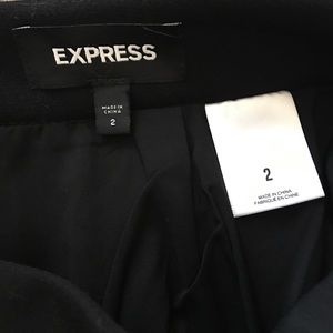 Express Black Skirt
